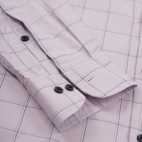 BLAINE LOTUS BEIGE COTTON SLIM FIT FULL SLEEVE SHIRT